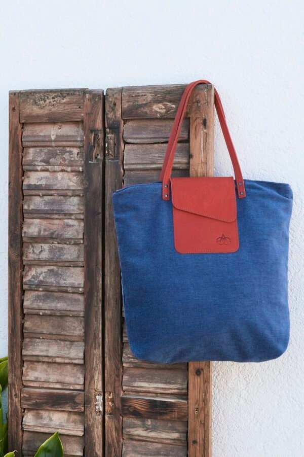 Tote bag Jaén azul