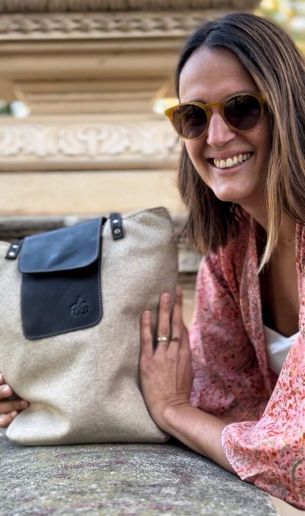 Tote bag Jaén beige