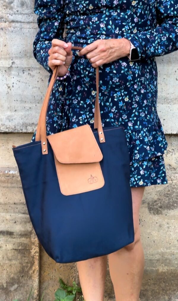Tote bag Jaén Azul marino